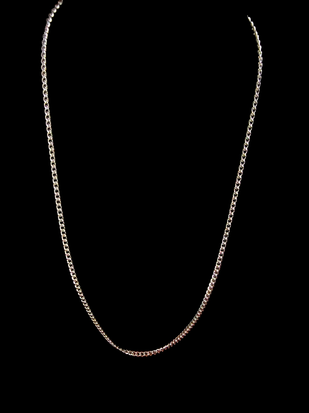Unisex Stainless Steel 24" Chain